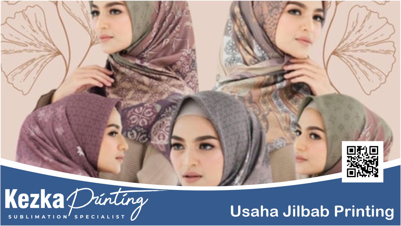 usaha jilbab printing